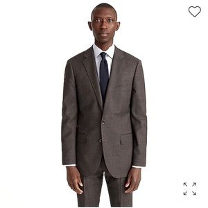 J. CREW Ludlow Slim Fit Four-Season Italian Wool Double Vent Suit Jacket in Gray